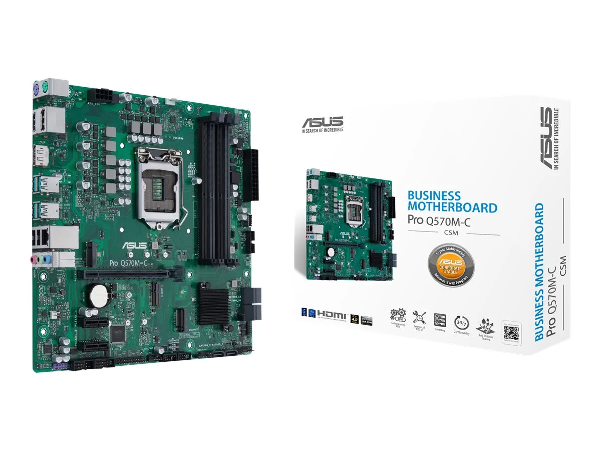 ASUS PRO Q570M-C/CSM LGA 1200 mATX MB