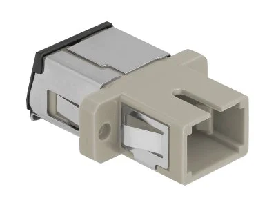 DELOCK LWL Kupplung SC Simplex beige
