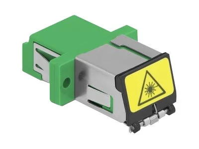 DELOCK LWL Kupplung LC Duplex grün