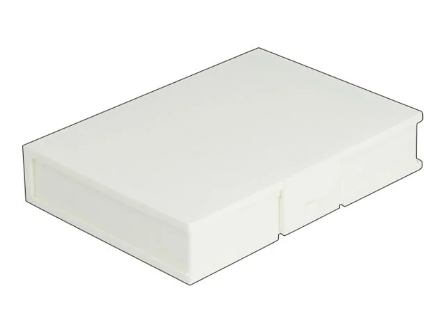 DELOCK Schutzbox 8,89cm HDD weiss