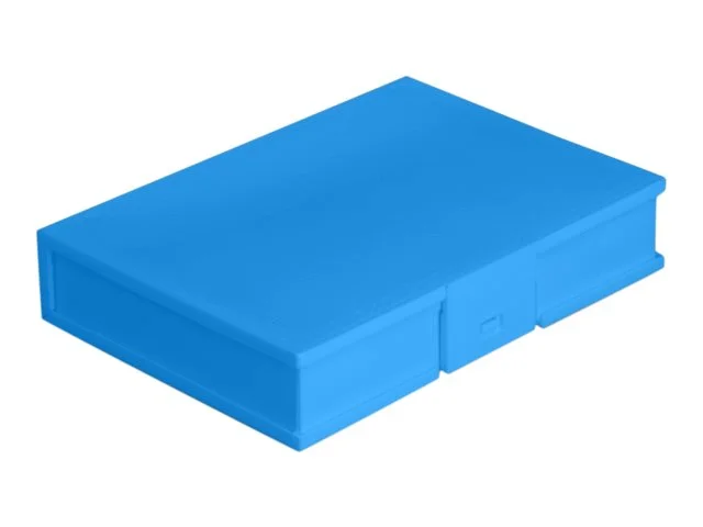 DELOCK Schutzbox 8,89cm HDD blau