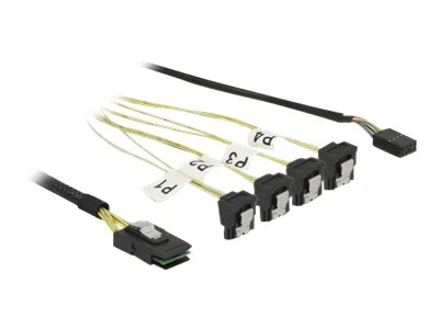 DELOCK Kabel Mini SAS SFF-8087 > 4x SATA