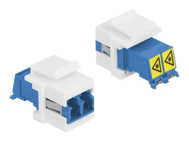 DELOCK Keystone Modul LC Duplex Buchse
