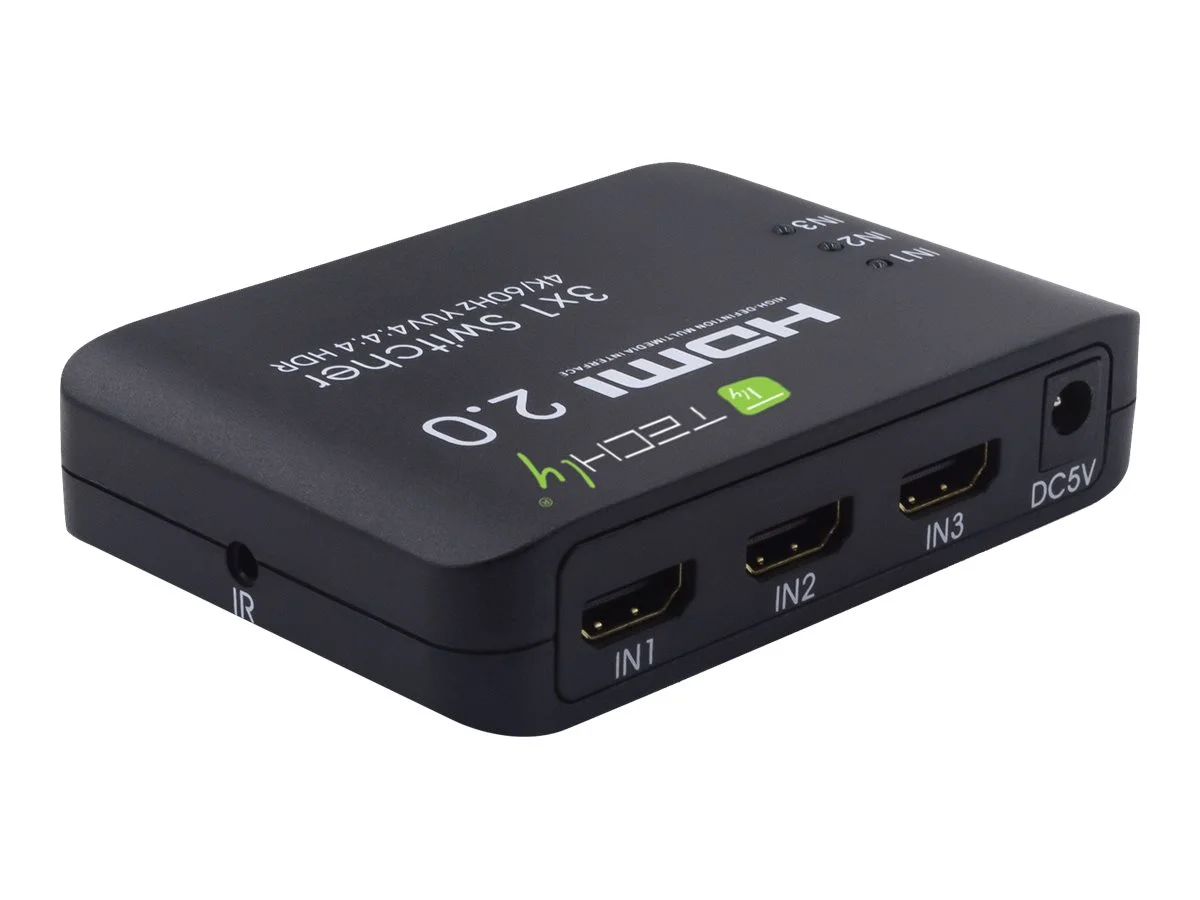 TECHLY HDMI2.0 Switch 4K60Hz 3Ports