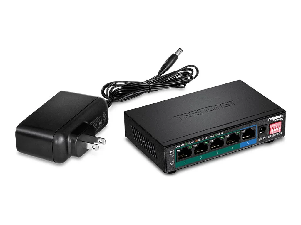 TRENDNET TPE-TG51G 5-Port PoE+ Sw 60W