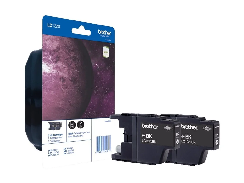 BROTHER Pack blister from 2 Cartridges