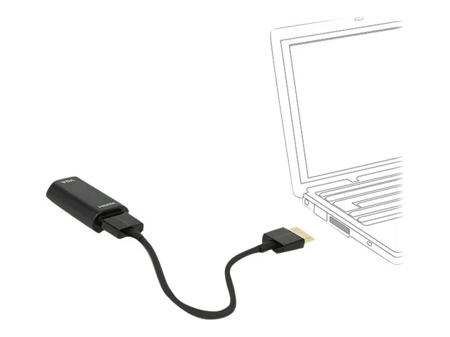 DELOCK Adapter HDMI-A Buchse >VGA Buchse