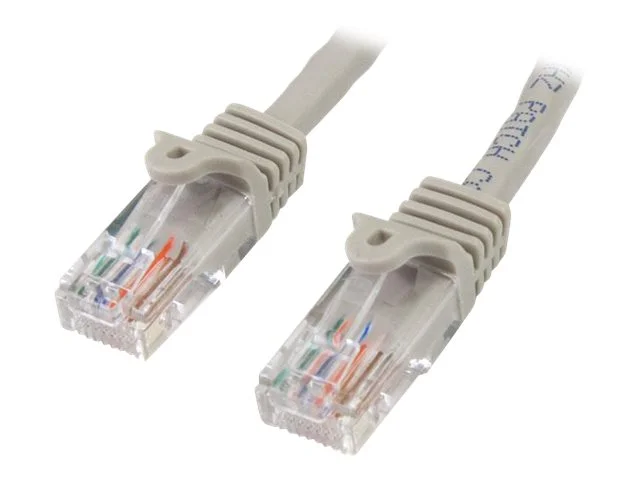 STARTECH 15 m Gray Snagless Cat5e UTP