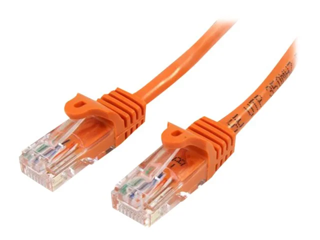 STARTECH 1m Orange Cat 5e Cable