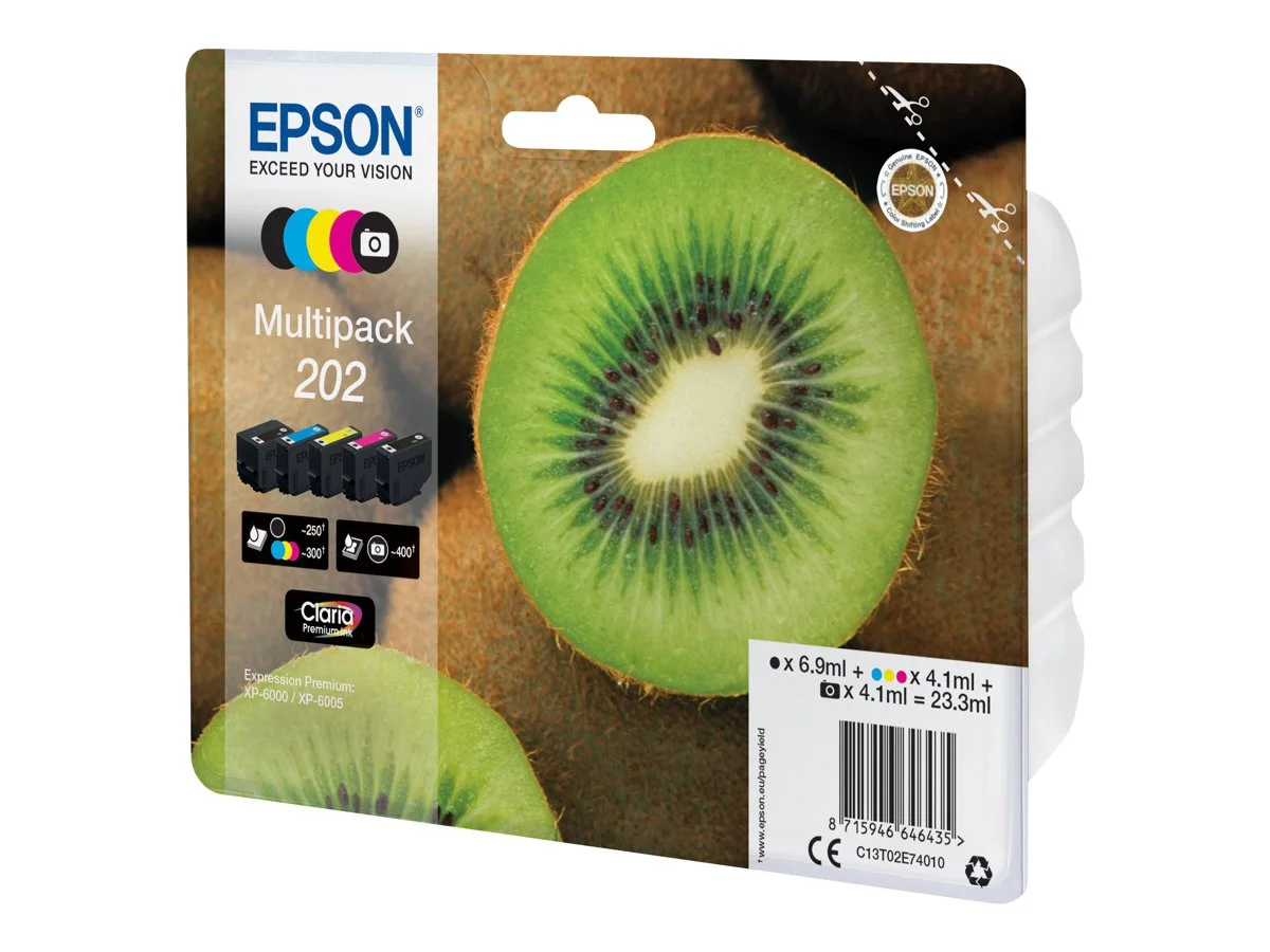 EPSON 1LB Multipack 5-farbig 202 Kiwi
