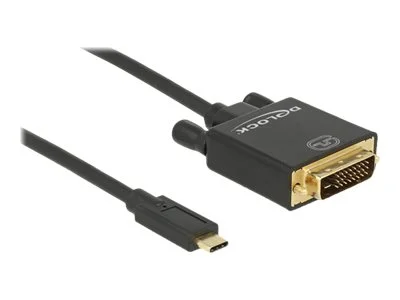 DELOCK Kabel USB Type-C > DVI 24+1 1 m