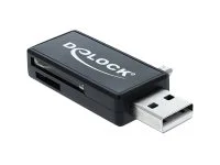 DELOCK Micro USB OTG Card Reader + USB