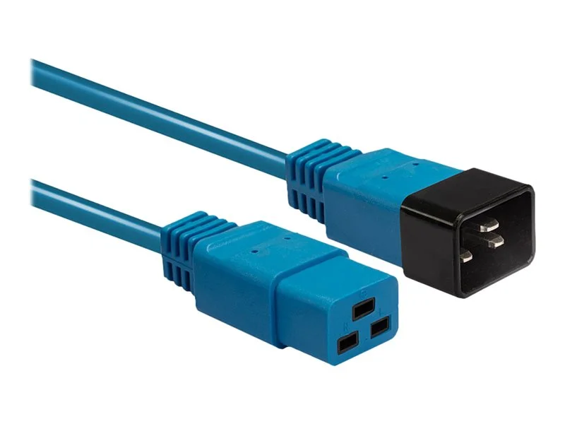 LINDY 3m IEC C19 auf IEC C20 Verl blau