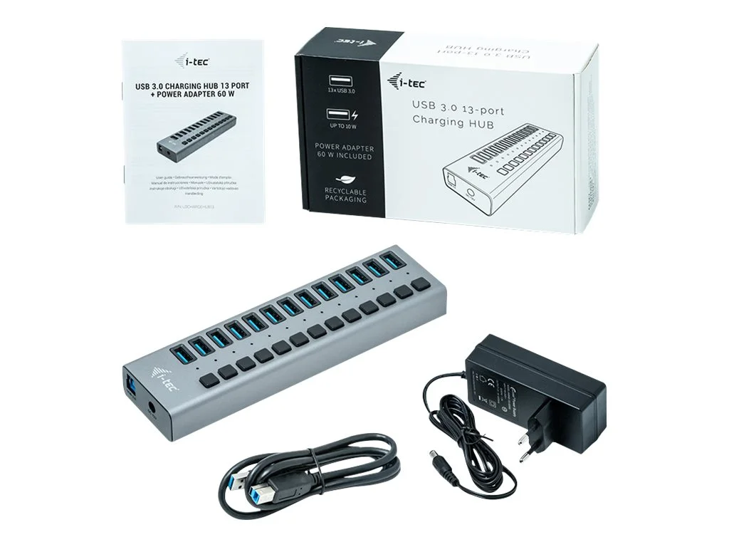 I-TEC USB 3.0 Charging HUB 13 Port