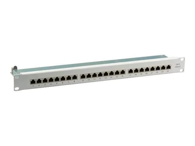 EFB Patchpanel STP 24-Port 1HE GRAU