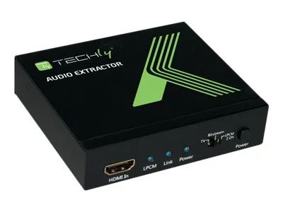 TECHLY Audio Extractor 2CH 4K UHD 3D