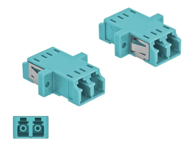 DELOCK LWL Kupplung LC Duplex Buchse