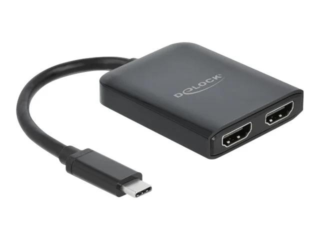 DELOCK USB Type-C Splitter zu 2 x HDMI