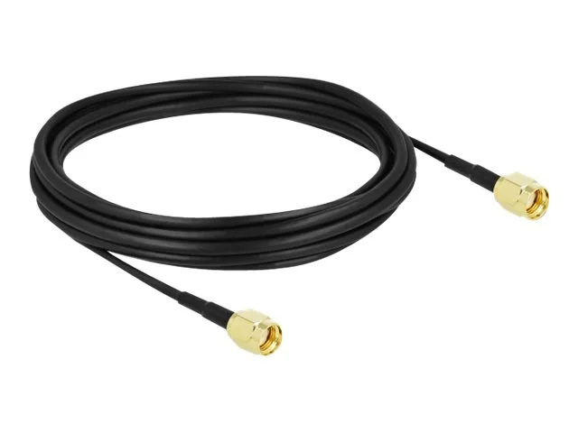 DELOCK Antennenk RP-SMA LMR/CFD100 5m