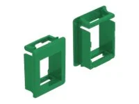 DELOCK Keystone Halterung Gehäusegrün