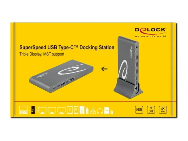 DELOCK USB Type-C DP 1.4 Dockingstation