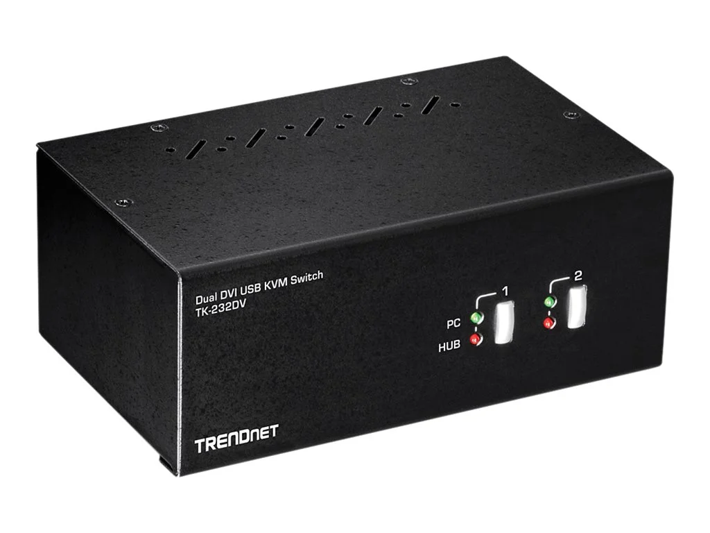TRENDNET TK-232DV DVI KVM Switch 2-Port
