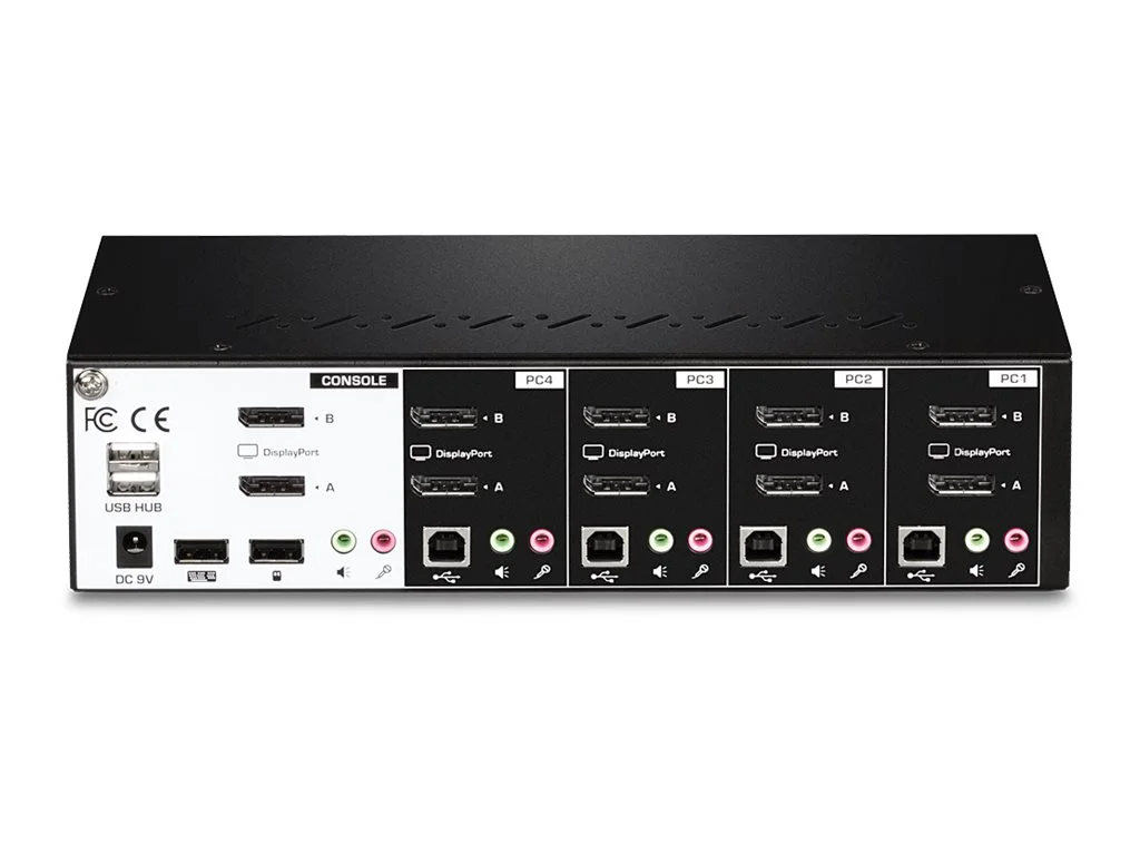 TRENDNET TK-440DP 4-Port Dual Monitor Sw