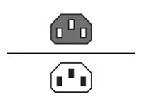 HPE C13/C14 WW 10A 3m Blk Lckng PC