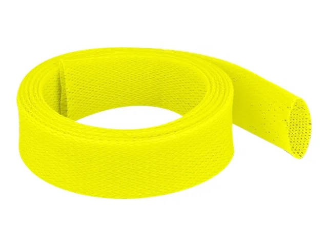 DELOCK Geflechtschlauch 2mx38mm gelb