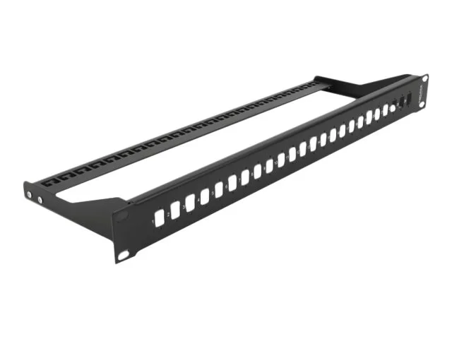 DELOCK 48,3cm LWL Panel für 24xSC/LC