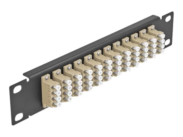 DELOCK 30,5cm LWL Patchpanel 12P LC
