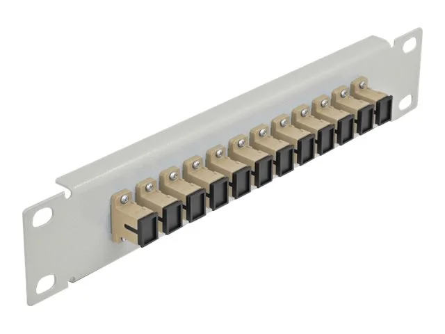 DELOCK 30,5cm LWL Patchpanel 12P SC