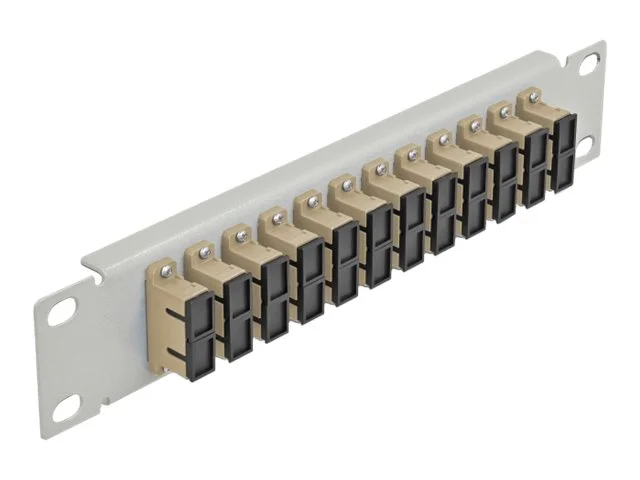 DELOCK 30,5cm LWL Patchpanel 12P SC