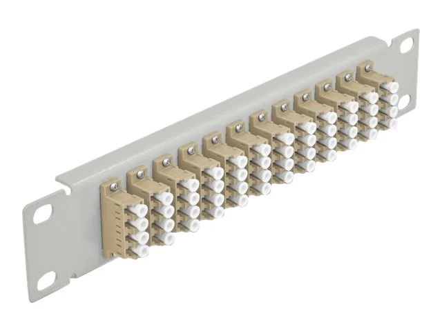 DELOCK 30,5cm LWL Patchpanel 12P LC