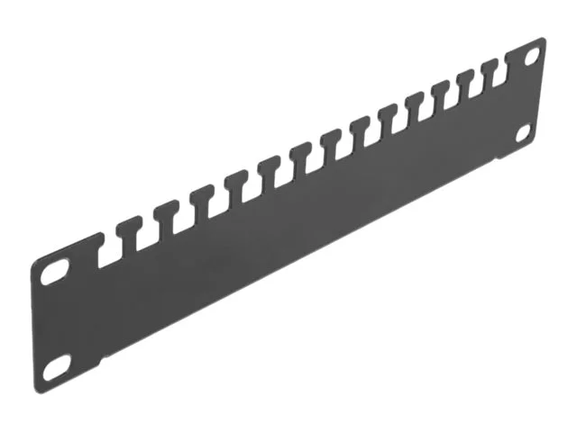 DELOCK 30,5cm Kabelabfangschiene 1 HE
