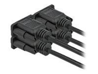 DELOCK Seriell Kabel RS-232 D-Sub 9 0,5m