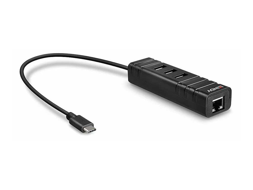 LINDY USB 3.1 Hub und GB Ethernet Adapt.