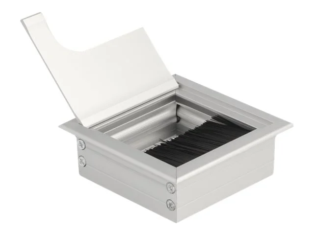 DELOCK Tischeinbau Bürste 80x80x28mm