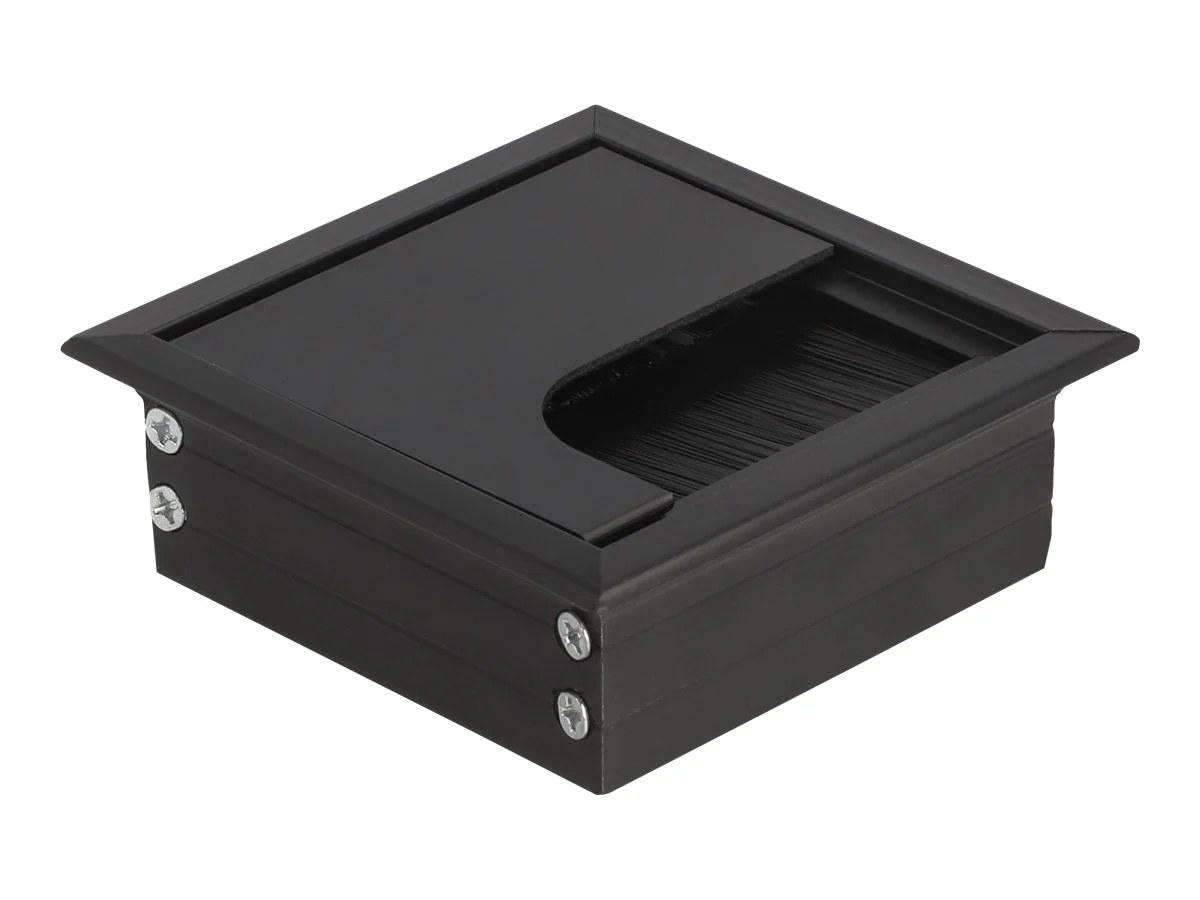 DELOCK Kabeldurchführung 80x80x28mm