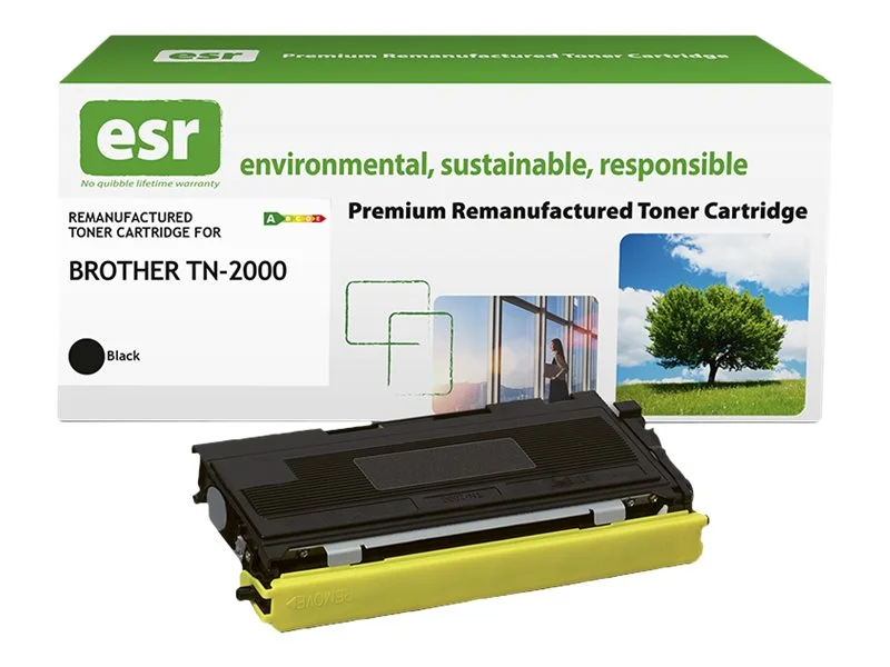 ESR cartr Brother TN-2000BK blk rem 2.5k