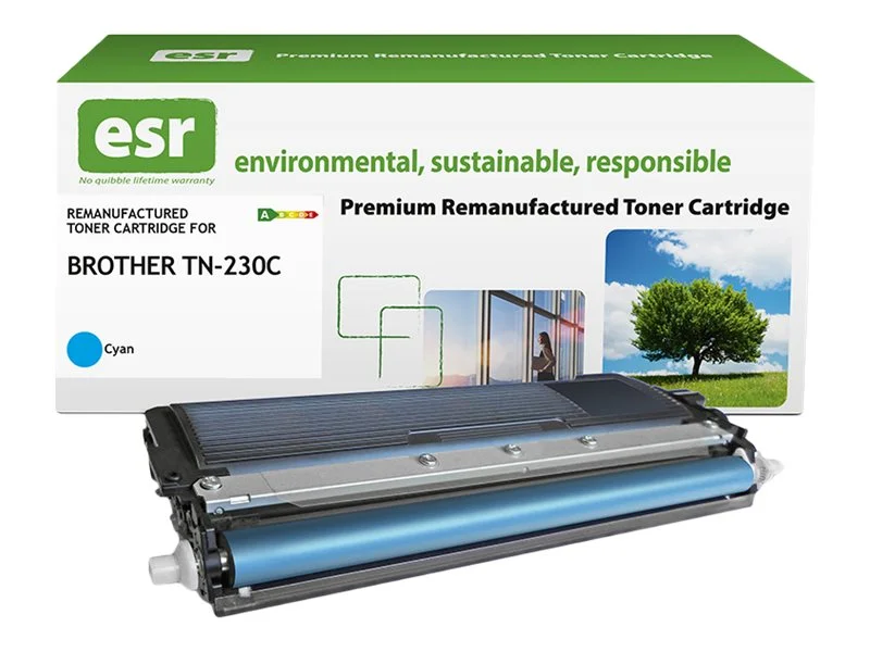 ESR cartr Brother TN-230C cyn reman 1.4k
