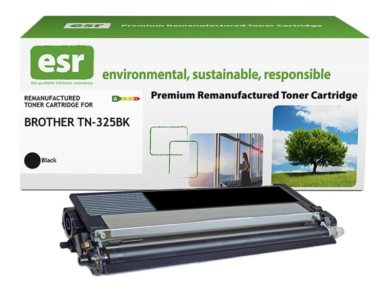 ESR cartr Brother TN-325BK blk reman 4k