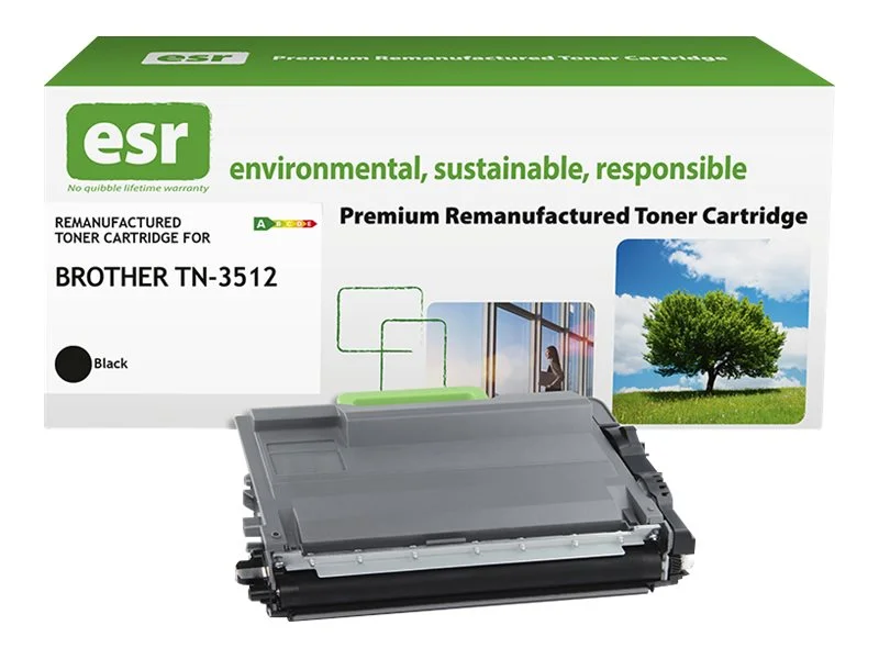 ESR cartr Brother TN-3512BK blk rema 12k