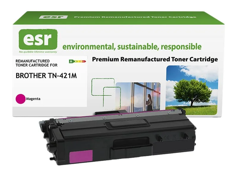 ESR cartr Brother TN-421M mgt reman 1.8k