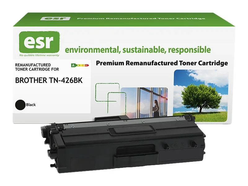 ESR cartr Brother TN-426BK blk reman 9k