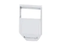 BACHMANN DESK2 Kabelfuhrung RAL9005