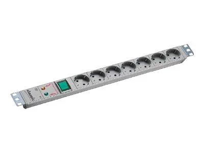 BACHMANN 48,26cm Steckdosenleiste 7-fach