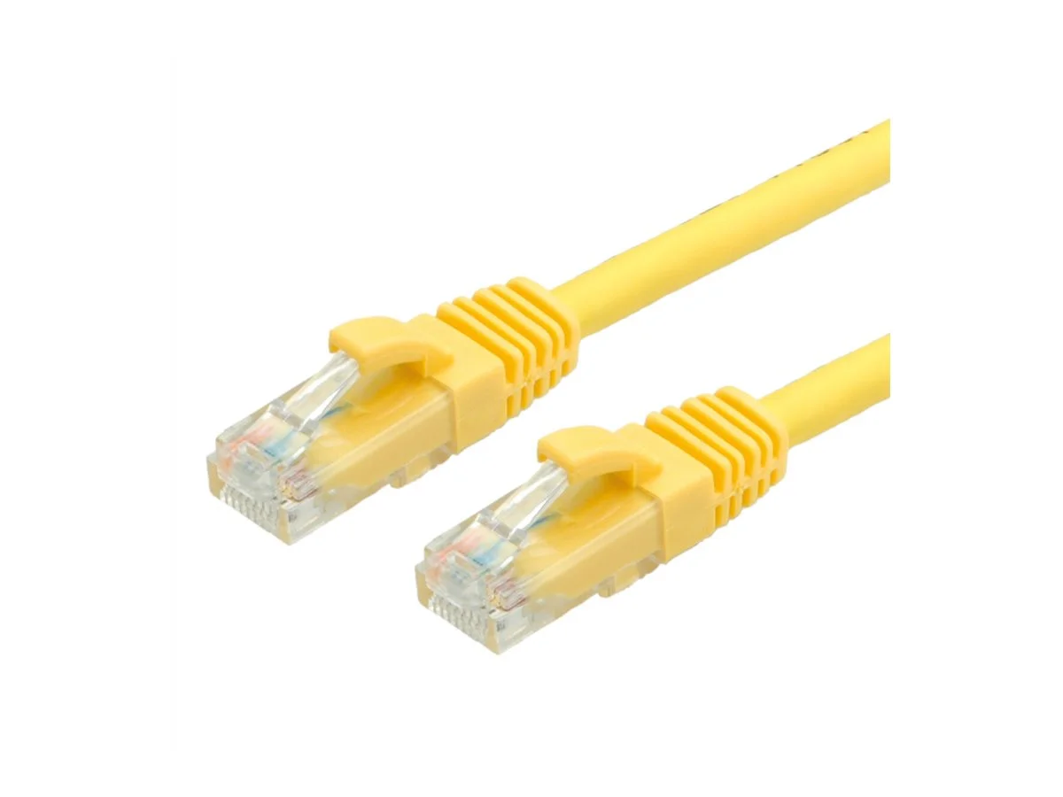 VALUE Patchkabel Kat6A ClassEA gelb 10m