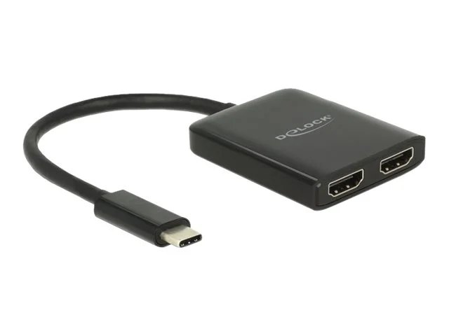 DELOCK USB Type-C Splitter > 2 x HDMI