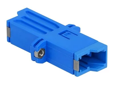 DELOCK LWL Kupplung E2000 Simplex blau